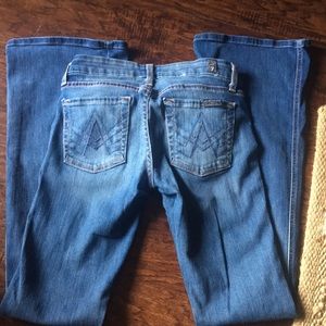 7 for all mankind A pocket flare size 24